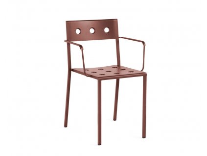 Hay BALCONY ARMCHAIR (sada 2ks) - iron red 01