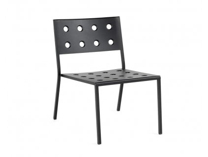 Židle Hay BALCONY LOUNGE CHAIR (sada 2ks) - anthracite