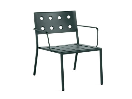 Židle Hay BALCONY LOUNGE ARMCHAIR (sada 2ks) - dark forest