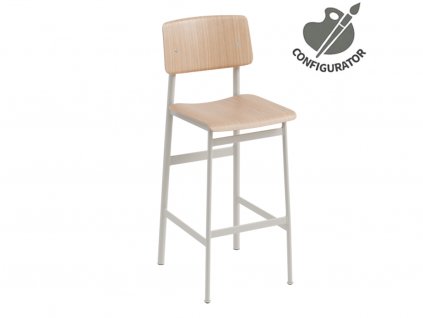 Barová židle Muuto LOFT BAR STOOL - zvolte provedení
