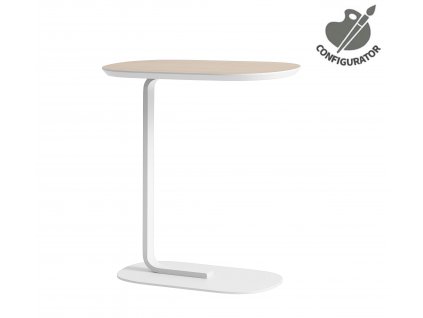 Relate side table off white oak Muuto 5000x5000 hi res
