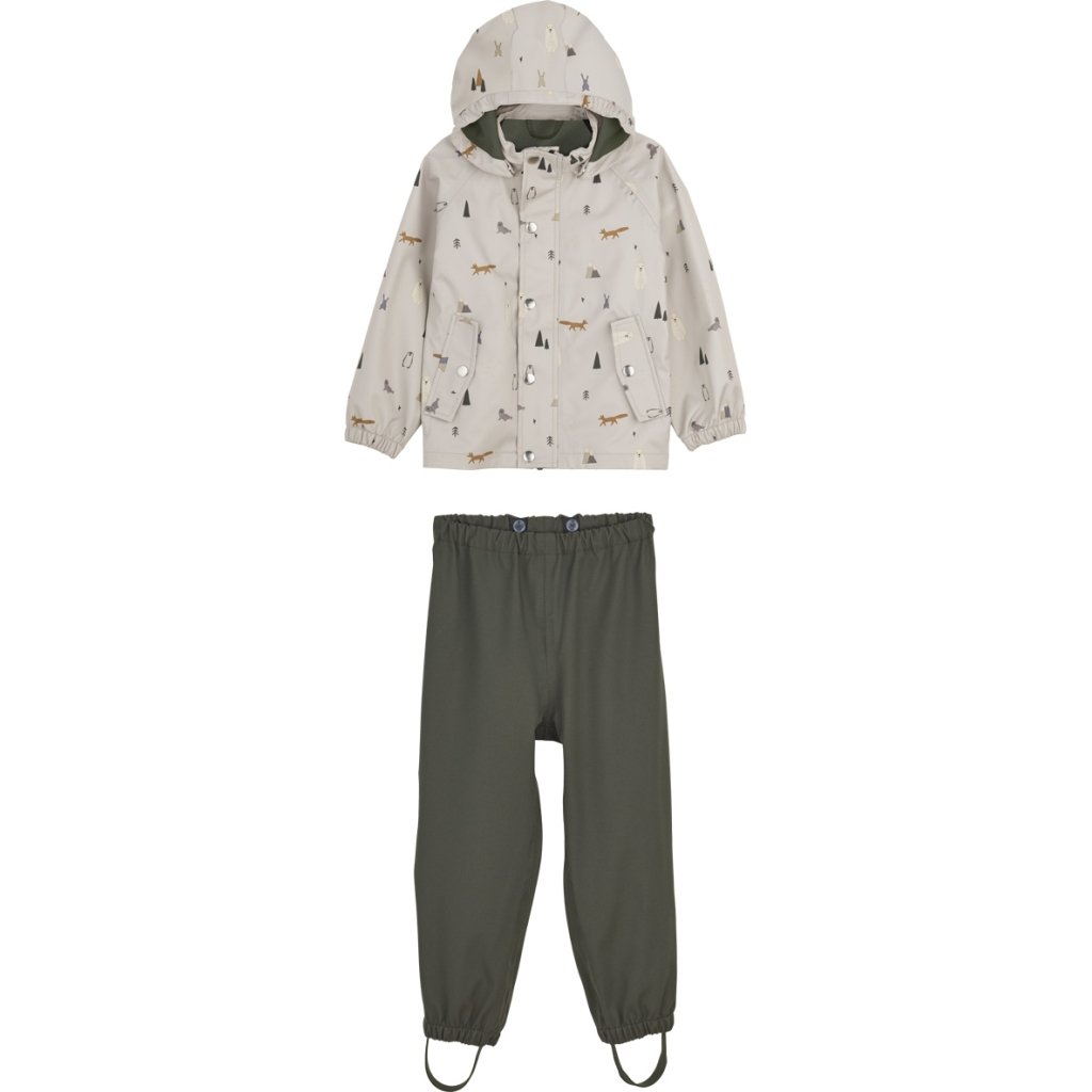 Liewood Parker Softshell-Set Kinder - Wasserdichtes Outdoor-Set Mit Jacke & Hose