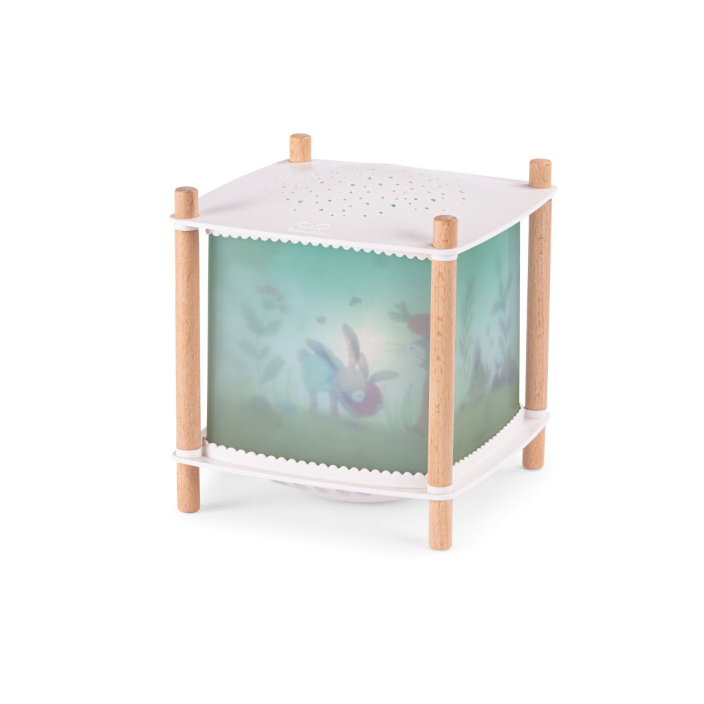 MOULIN ROTY Multifunkční hudební projektor Zajíček a kamarádi