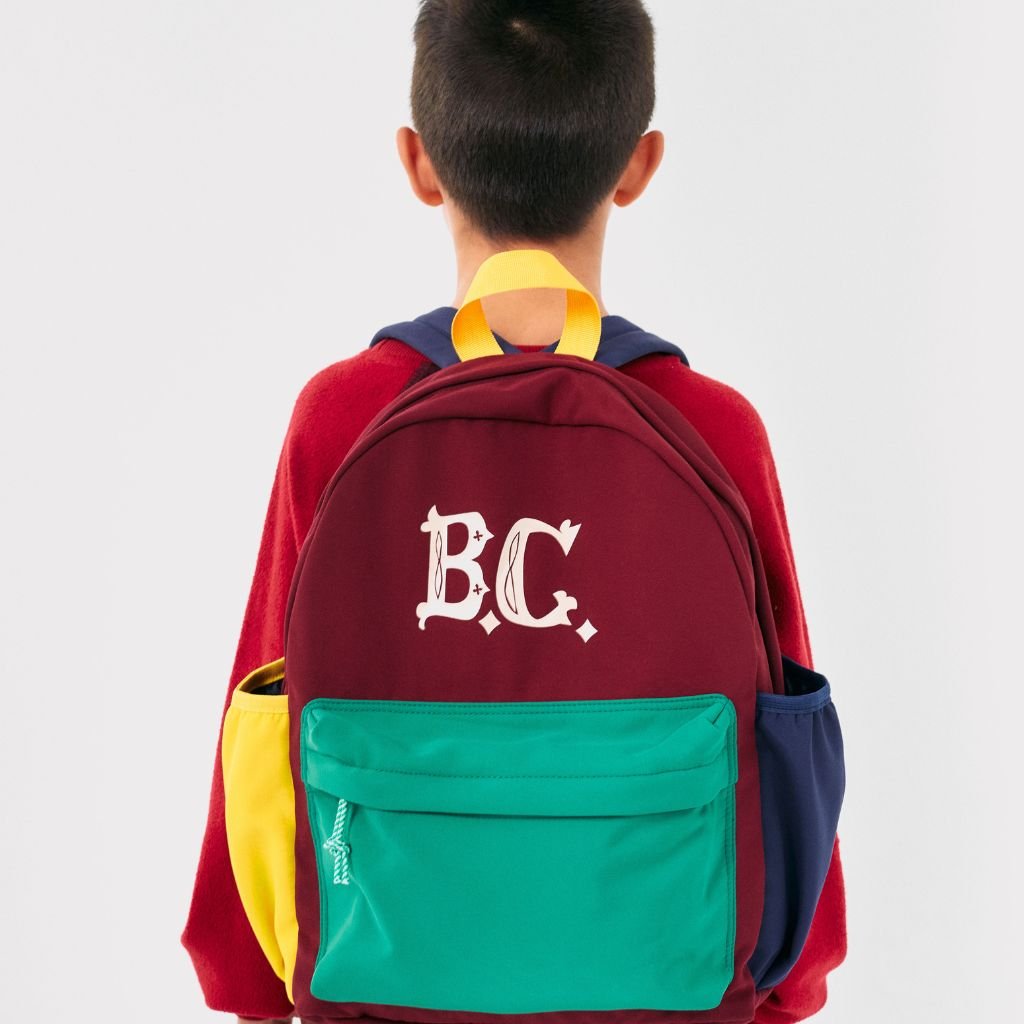BOBO CHOSES Batoh Vintage color block - MULTICOLOR