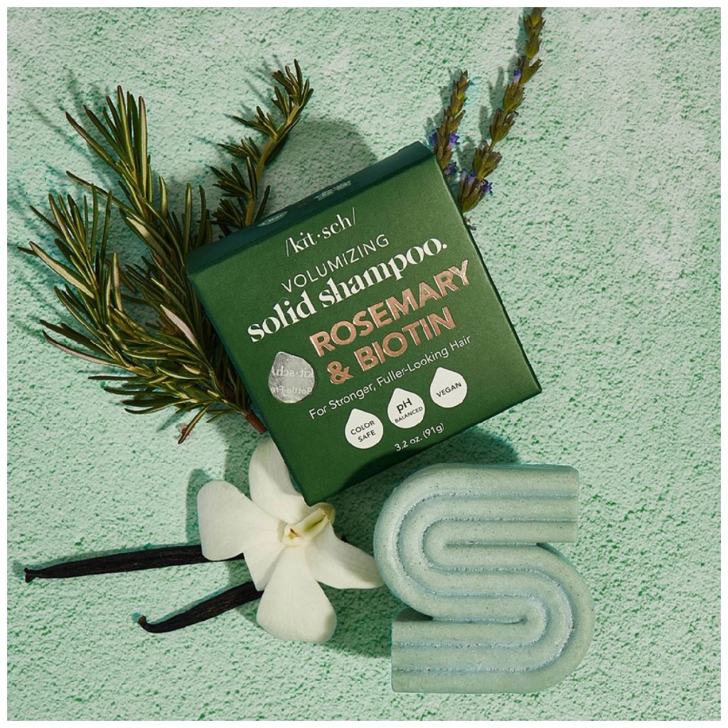 KITSCH Tuhý šampon - Rosemary & Biotin