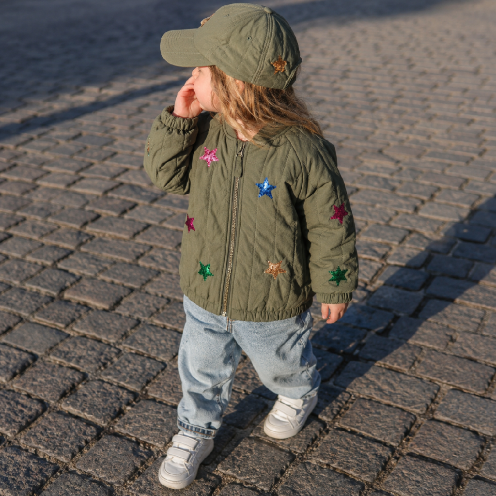 KONGES SLOJD Bomber JUNO SEQUIN - KALAMATA Velikost: 5-6y
