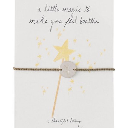 A BEAUTIFUL STORY Přání se náramkem - Magic