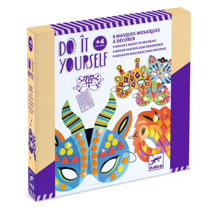 DJECO DIY Masks jungle animals