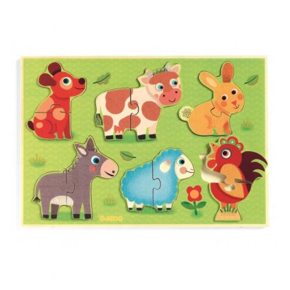 783 1 djeco drevene puzzle na dvorku