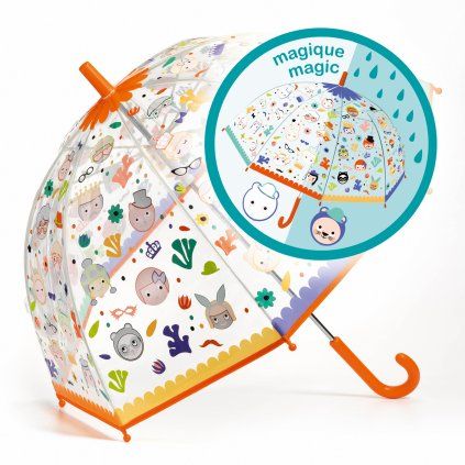 DJECO Children's changing umbrella Faces - medium