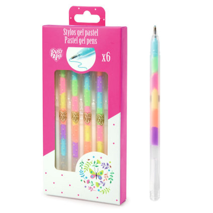 DJECO Pastel gel pens