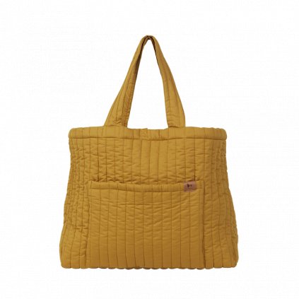 Quilted tote bag Ochre (primary)
