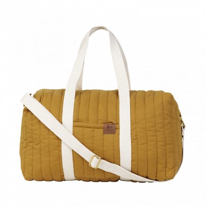 Quilted gym bag Ochre (primary)