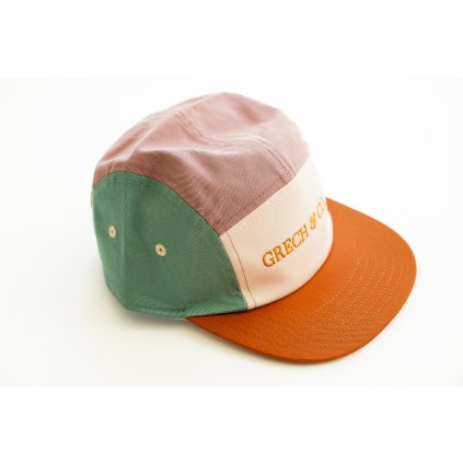 GCO2011 5 Panel Hat Burlwood + Shell Main