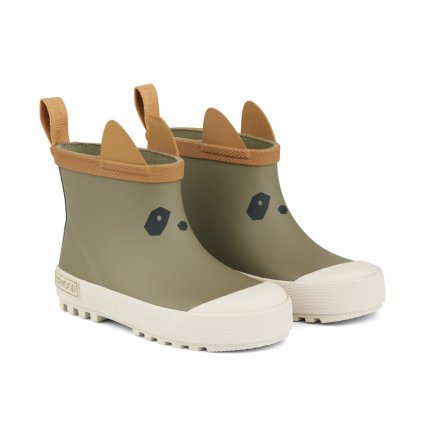 Tekla rain boot LW17640 9567 Rabbit Khaki multi mix 1 22 1