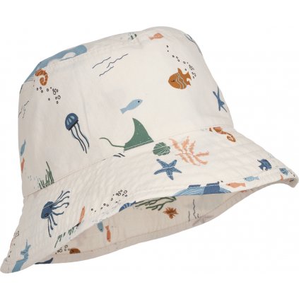 Damon bucket hat LW17489 1032 Sea creature Sandy 1 23 1