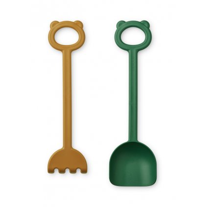 Hilda shovel & rake LW14856 1042 Garden green Golden caramel 1 23 1