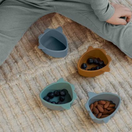 Iggy 20Silicone 20Bowls 204 20Pack Tableware LW14153 9810 20Space 20blue 20multi 20mix
