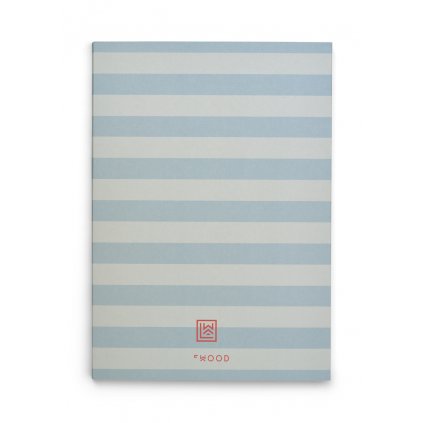 Jae note book 1 pack LW17903 1593 Stripe Sea blue Sandy 1