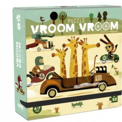 LONDJI Puzzle Velké závody - 50 pcs