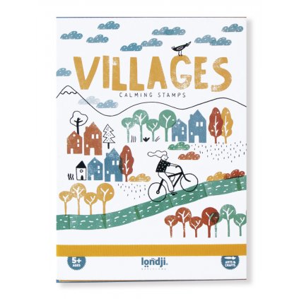 AC013U CALM STAMPS VILLAGES pack