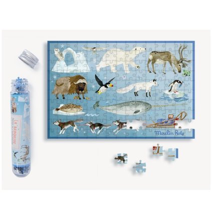 MOULIN ROTY Mini puzzle Lední zvířata - 150 pcs
