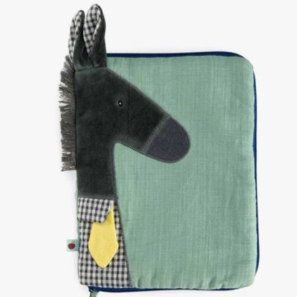 MOULIN ROTY Obal na knihu/průkaz Oslík Jonas