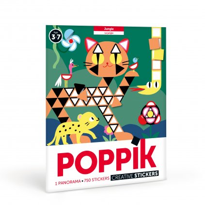 jungle POPPIK stickers gommettes