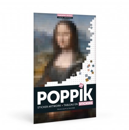 poppik joconde mona lisa stickers gommettes copie 2