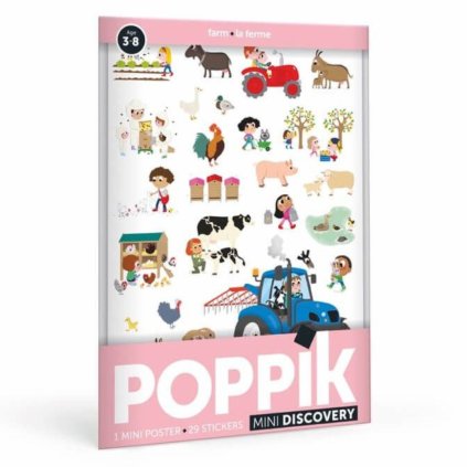 POPPIK Samolepkový plakát FARMA