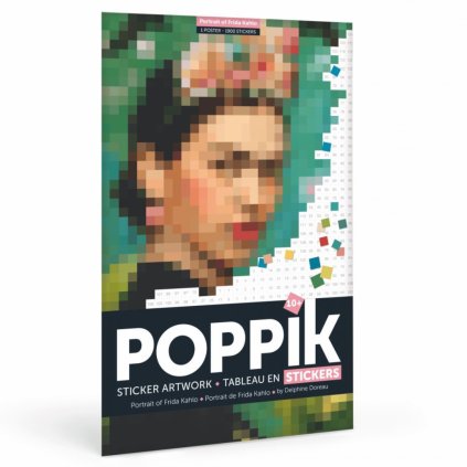 POPPIK Samolepkový plakát Frida Kahlo