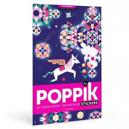POPPIK Samolepkový plakát Konstalace