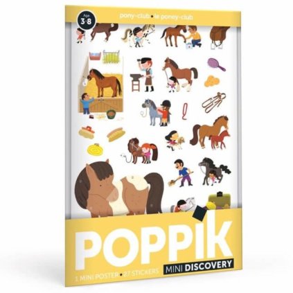 POPPIK Samolepkový plakát Můj pony