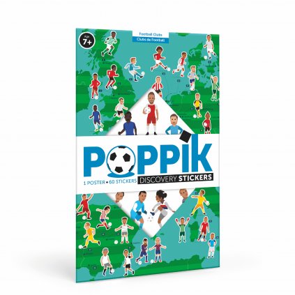 poppik poster educatif stickers foot football europe enfants 0