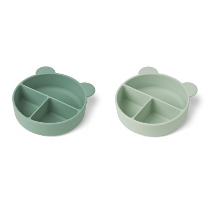 Connie divider bowl 2 pack LW14763 7397 Peppermint Dusty mint mix 1 22 1