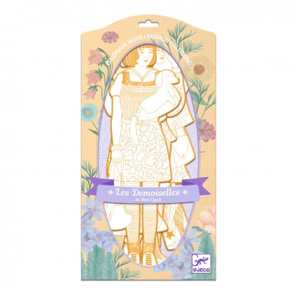 DJ09549 DJECO Módní omalovánky - Scout a přátelé