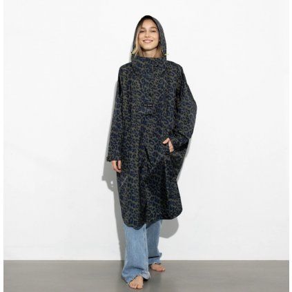 VIVI MARI Leo navy/olive raincoat