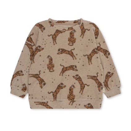 KONGES SLOJD Mikina - Itty / TIGER SAND