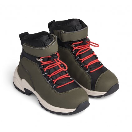 LIEWOOD Zimní boty Ava - Army brown