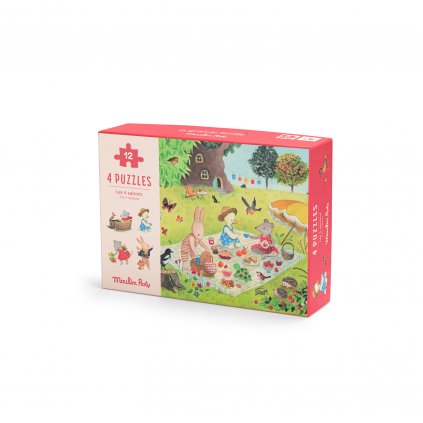 MOULIN ROTY Set Mini Puzzle  La Grande Famille