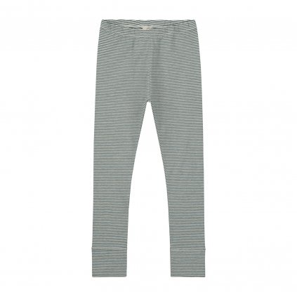 GRAY LABEL Legíny GOTS / Blue Grey - Cream