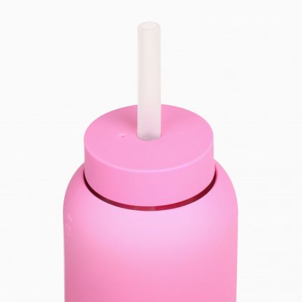 BINK náhradní brčko s úzávěrem na lahev Bink - bubble gum