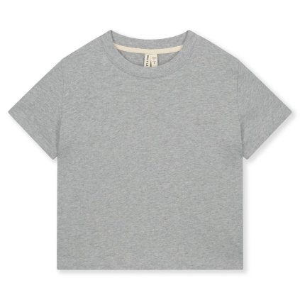 GRAY LABEL Oversized triko GOTS - Grey Melange