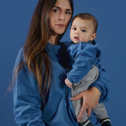 GRAY LABEL Mikina Adult GOTS - Blue Moon
