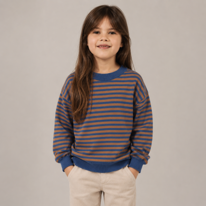 Knitted Jumper RWS Blue Moon - Biscuit