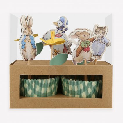 MERI MERI Ozdoby na muffiny - Peter Rabbit™ In The Garden