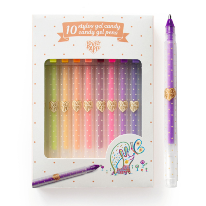 DJECO 10 candy gel pens