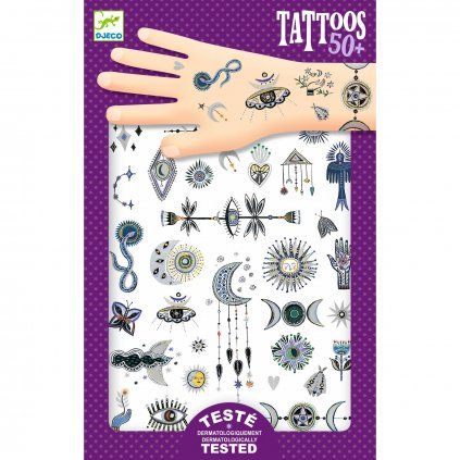 DJECO Tattoo Magic symbols