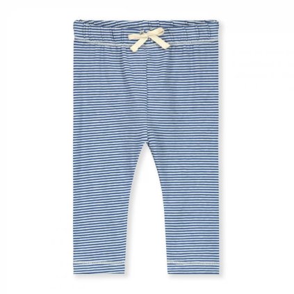 GRAY LABEL Legíny pro miminka GOTS - Blue Moon - Cream