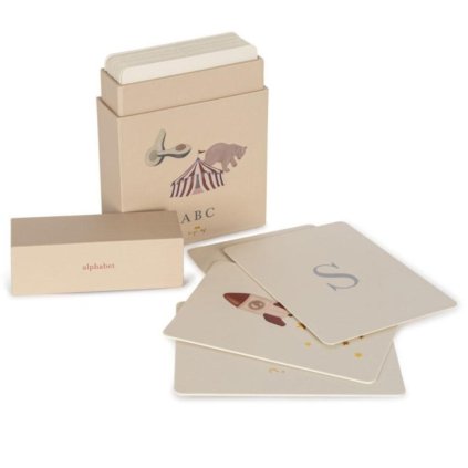 KONGES SLOJD Kartičky - Abeceda